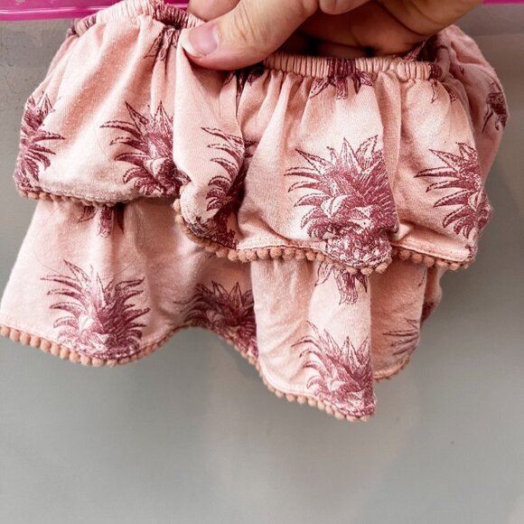 Kate Quinn Organics Tropical Foliage Print Bamboo Sunsuit- Size 12-18 months - Picture 3 of 3